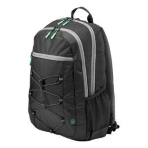 HP 15.6" Active Backpack - Black/Mint Green