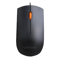 Lenovo 300 Wired USB Mouse - Black