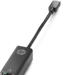 HP USB-C to RJ45 Adapter - Black